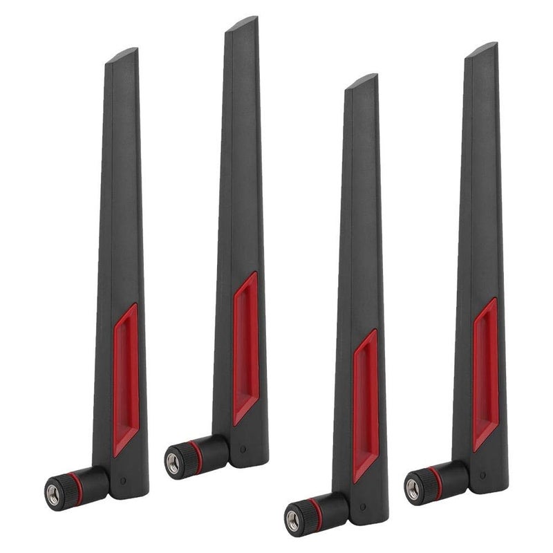 Lazmin 8dBi Wireless Router Antenna for ASUS AC68U AC88U AC66U, RP SMA Interface Omni Radiation Antenna, for 2.4G/5G Dual Frequency Wireless Router/Wireless LAN(4PCS) - Image 1